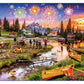 MasterPieces 1000 Piece Jigsaw Puzzle for mature-themeds  Family  Or Youth -  on The Mountain - 19.25x26.75