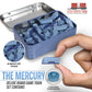 Mercury Deluxe Board Game Train Set | Player Pieces for Ticket to Ride and Other mature-themed  Family  and Kids Train Board Games | Upgraded Miniatures (Blue)