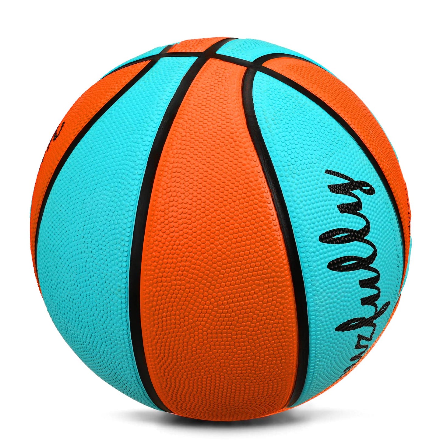 Mini Rubber Basketball Size 3 (22-Inch),Kids Basketball For Indoor Outdoor Pool Play Games