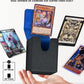 Zlca Card Deck Box For Mtg Yugioh Tcg, Card Storage Box With Dividers Holds 100+ Sleeved Cards, Premium Card Deck Case Compatible With Ccg Trading Cards (Green,Puzzle)