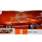 Big Time Muscle 1:24 1967 Shelby Gt-500 Die-Cast Car, Toys For Kids And Adults(Candy Orange)