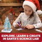 Santa'S Christmas Science Workshop - Holiday Stem Kit For Kids With 5 Magical Experiments & 20 Bonus Activities, Educational Sci