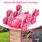 Carsky 8Wd Remote Control Cars Toys For Ages 8-13 Rc Stunt Drift Cars Kids 360Rotating Double Sided Gesture Sensing Toys For Boy