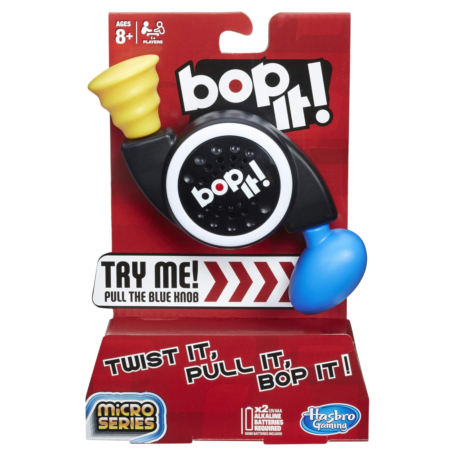 Hasbro Gaming Bop It! Micro Series Game - Medium Multicolor Plastic Fun, Model B06398020