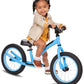 Mobo Explorer X Padded Balance Bike. Kids No-Pedal Bicycle, 14” Wheels, Blue