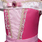 Gjdamfd Little Girls Elegant Pink Princess Dress Up Clothes Halloween Birthday Party Costumes Kids Girls Dresses 3-4T