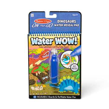 Melissa & Doug On The Go Water Wow! Reusable Water-Reveal Activity Pad – Dinosaurs