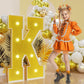 Imprsv Marquee Letters Gold 3Ft: Golden Party Decor - Light Up Letter K Large 3 Feet Tall - Party Decorations Letter For Birthda
