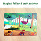 Skillmatics Art & Craft Activity - Foil Fun, 10 Sparkly Space Pictures, Ideal for Ages 4-9, Model SKILL293FFUS