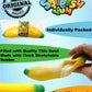 Ja-Ru Squeesh Yum Stretchy Banana Party Pack (20 Units) Stress Squeeze Relief Toys | Fruit Fidget Toy For Kids And Adults. Autis