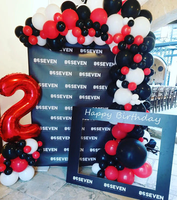 40 Balloon Number, Red Number 40Th Birthday Balloons 40 Inch, 40 Years Old Red Birthday Decorations For Men Women, 40Th Annivers
