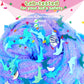 Jigejunfa Cloud Slime With Stars Moons Glitter Add Ins, Scented Premade Slime For Kids, Stretchy Sludge Non Sticky Putty, Slime