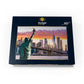 Mypuzzle Statue Of Liberty And New York City Skyline At Sunset Usa - Premium 500 Piece Jigsaw Puzzle For Adults