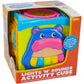 Kiddieland: Light & Sound: Activity Cube - Music & Animal Themed Interactive Toy, 6 Activities, Shapes Sorter, Piano Keys, Kids & Toddlers Ages 1 +