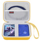 Elonbo Carrying Case for RG40XXV / RG405V Retro Handheld Game Console  Android Retro Handheld Gaming Travel Storage Cover Bag Linux System Games Organizer Holder  Mesh Pocket fits Cables  Yellow
