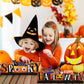 3 Pieces Halloween Table Decorations Pumpkin Table Centerpiece Boo Spooky Wood Sign Trick or Treat Witch Hat Table Decor for Hal