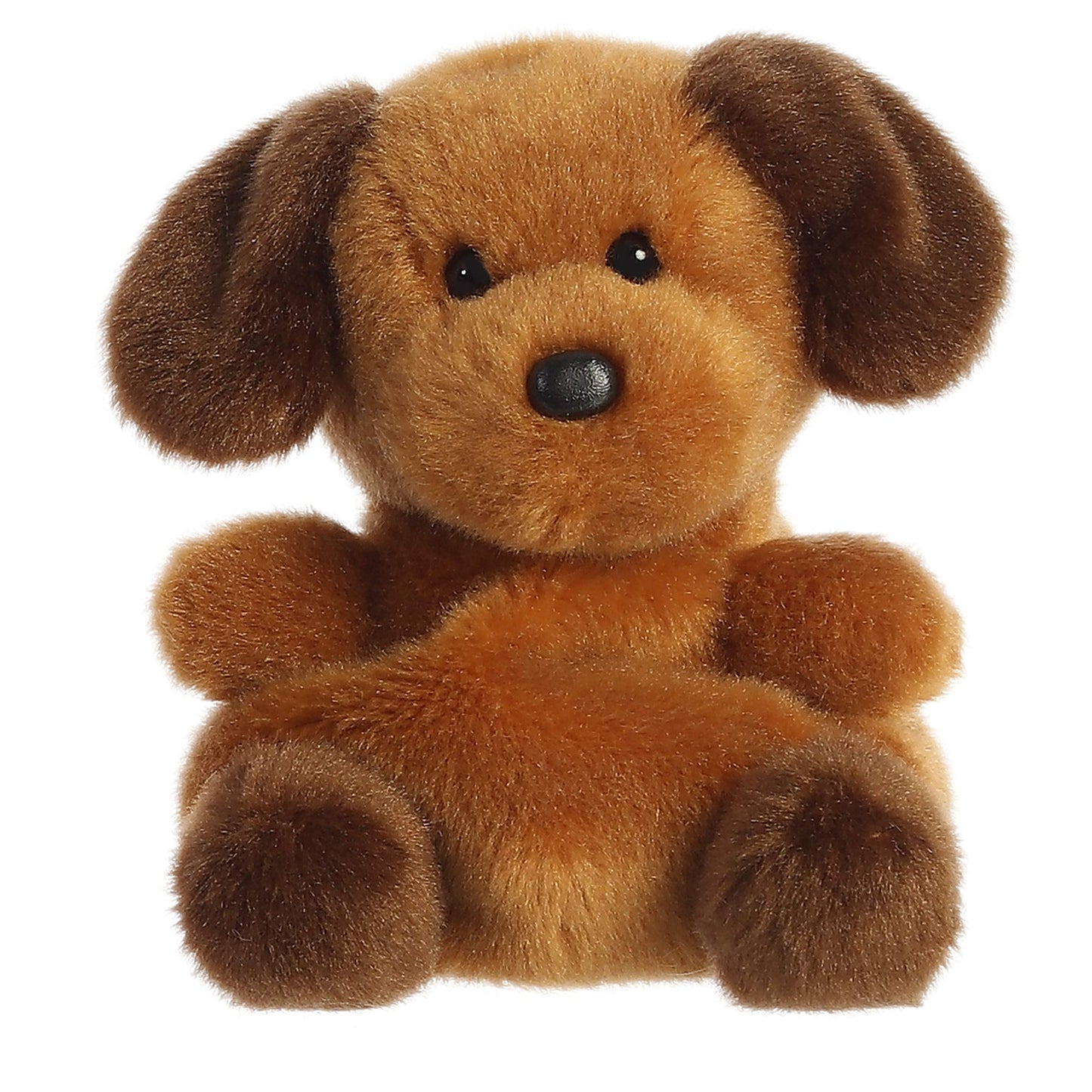 Aurora® Ruff Ruff Puppy™ Stuffed Animal - Mini 5" Brown - Collectible Polyester Palm Pal