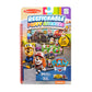 Melissa & Doug Paw Patrol Restickable Puffy Stickers - Big Pup Trucks | Sticker Book | Travel Activity Book | Reusable Paw Patrol Stickers| 3+ | Gift For Boy Or Girl