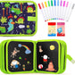 FunBlast Erasable Doodle Book for Kids  Reusable Drawing Books Slate for Kid, Scrap Painting Kit for Kid, Drawing Book with Wet