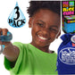 Nice Cube Translucent NeeDoh...Groovy Glob! Squishy, Squeezy, Popping, Stretchy Stress Fidget Cubes Blue Crew Gift Set Party Bun
