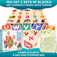Quokka Wooden Blocks For Toddlers 1-3 - 26 Abc Learning Baby Blocks For Kids 3-5 Year Olds Stacking Alphabet Wood Toys For 2-4 Y