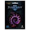 JINX Starcraft II: Wings of Liberty Zerg Sticker, Purple, 2 Multi-Size Stickers