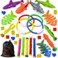 Jasonwell Pool Diving Toys Games - 31 Pcs Swimming Pool Toys For Kids Teens With Diving Rings Dive Sticks Underwater Treasures Torpedo Bandits Fish Toys Etc Fun Water Swim Toys For Boys Girls Adults