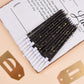 PHD CAKE 24-Count Black Gold Long Thin Birthday Candles, Cake Candles, Birthday Parties, Wedding Decorations, Party Candles, Uns