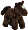 Aurora® Mini Flopsie™ Chestnut™ Stuffed Animal, 8" Brown Plush Toy for Kids and Families, Model 16486