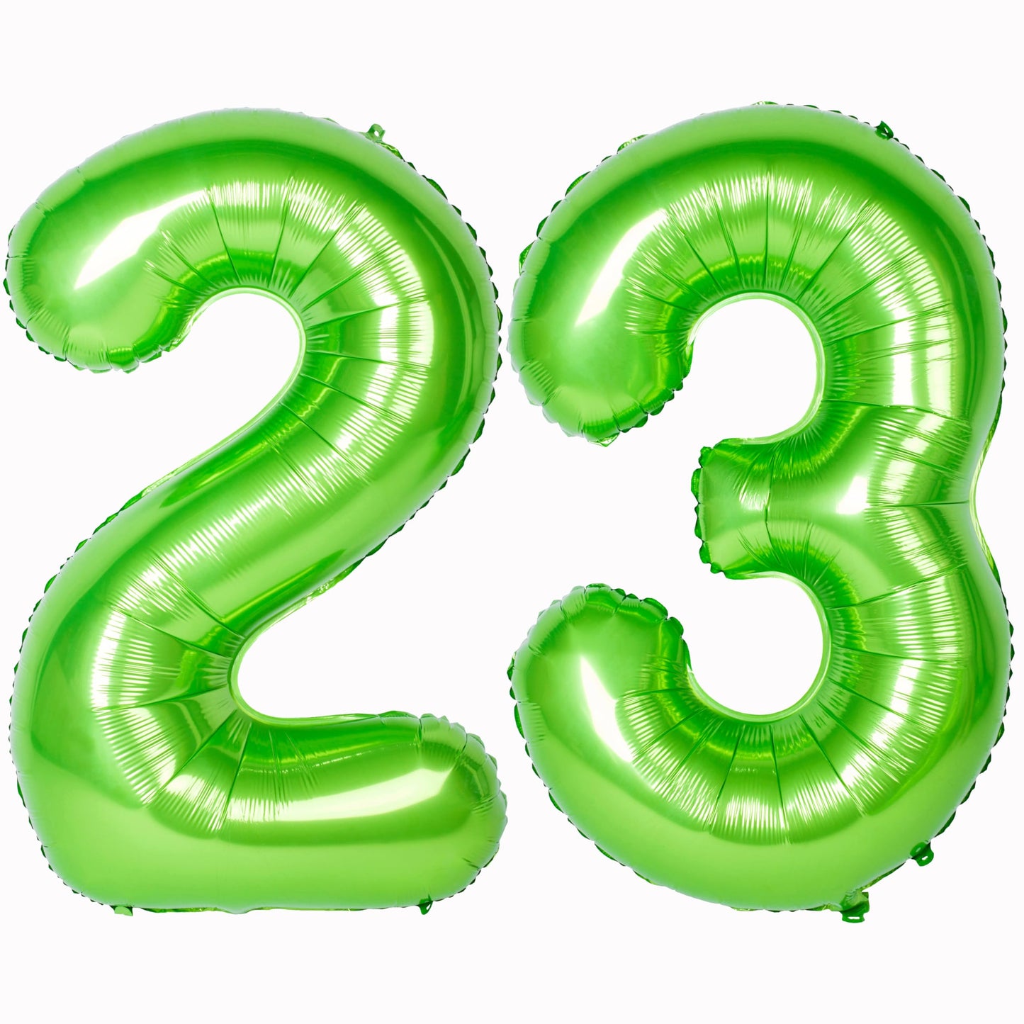 Number Balloons 40 Inch Green Birthday Party Decorations 23St Digital Jumbo Helium Foil Mylar Balloon