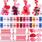 Zonon 144 Pcs Valentine'S Day Mini Stuffed Bear Bulk Bear Toy With Gift Bags Heart Cards 4.72 Inch Plush Stuffed Tiny Bears Vale