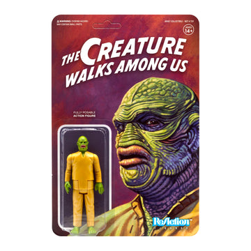 Super7 Universal Monsters The Creature Walks Among Us - 3.75' Universal Monster Movies Action Figure Classic Movie Collectibles And Retro Toys
