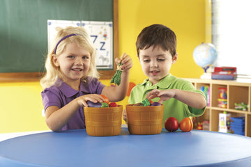 Learning Resources New Sprouts Bushel of Fruit - 10 Pieces, Ages 18+ months Toddler Learning Toys, Pretend Play Food for Toddler