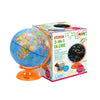 3-In-1 Light Up Globe For Kids - 8” Illuminated Star Map World Globes With Built-In Night Lamp Projector, And Stand - Learning & Educational Stem Toys, Gifts For Kids Ages 8 9 10 11 12 13+ Years Old