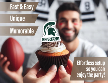 Michigan State Spartans Party Supplies (42 Pieces) Michigan State Graduation, Tailgating And Birthday Party Decorations With Ban