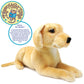 TigerHart 19-Inch Labrador Stuffed Animal Plush Toy - Multicolor, Polyester, Model 721107392330