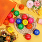 Glimin 48 Pcs Motivational Stress Balls Colorful Foam Balls Inspirational Quote Hand Exercise Balls with Drawstring Bag Employee