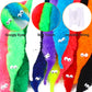 CCINEE 48 Pcs Magic Twisty Worm Toys, Fuzzy Worms on a String, Medium, 12 Colors, Fun Party Favors for Kids and Cats