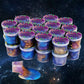 Bvehsr 36 Packs Galaxy Putty Slime, Party Favor For Kids Girls & Boys, Adults, Non Sticky, Stress & Anxiety Relief, Wet, Super Soft Sludge Toy,Easter Basket Stuffers