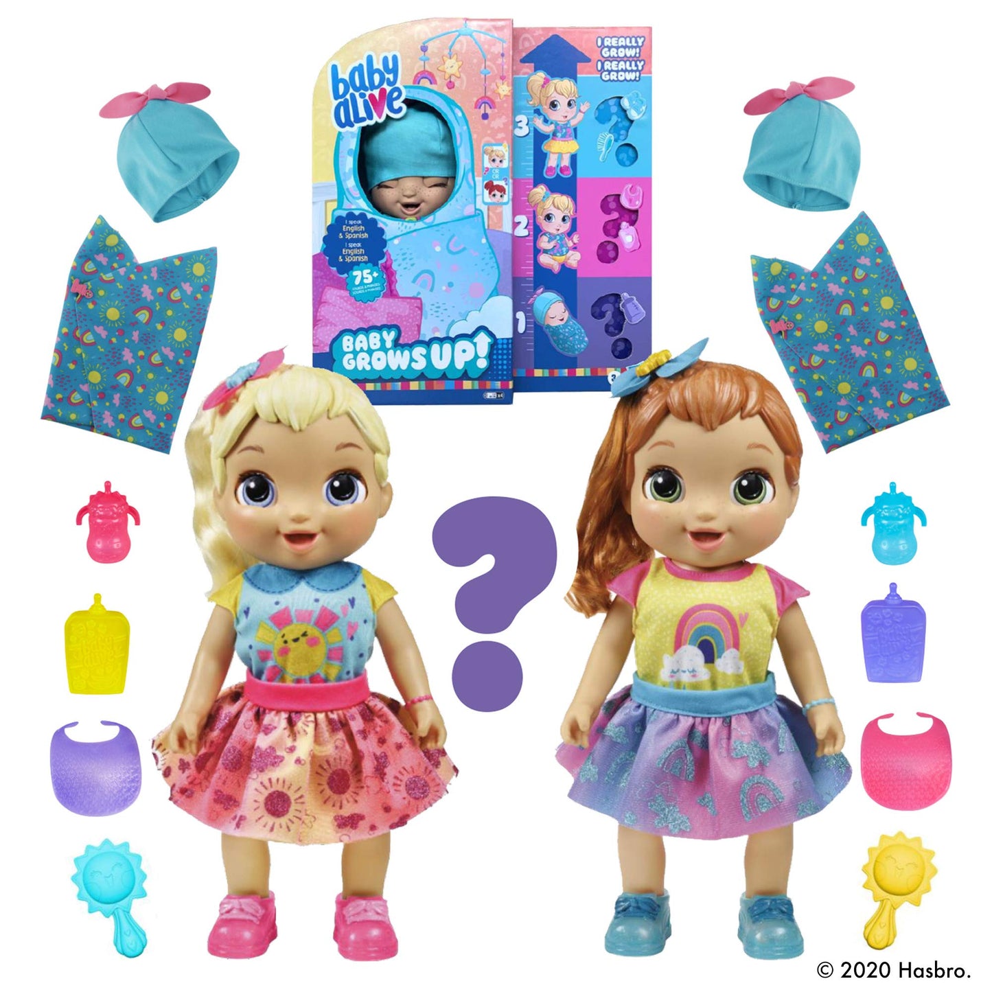 Baby Alive Baby Grows Up Happy Doll - Medium Size, Plastic, Happy Hope Color, Model E8199