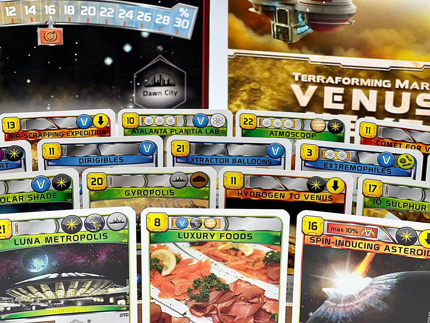 Stronghold Games Terraforming Mars: Venus Next Expansion Board Game - Cardboard, Tan - Ages 12+ - Model STG07201