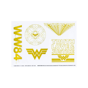 Paladone Dc Comics Wonder Woman 1984 Gadget Decals, 4 Sheets, Pp6775Wwf