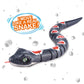 Robo Alive Slithering Snake Series 2 Grey By Zuru Battery-Powered Robotic Light Up Reptile Toy That Moves (Grey)