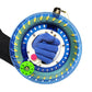 Simxkai Kite String Reel, Kite String Spool,Kite Line Winder, Come With Lock, 9In With1200 Feet Line (Blue)