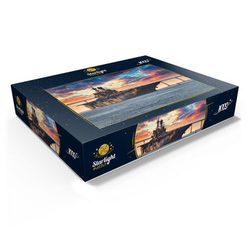 Mypuzzle A U.S. Navy Ship Leaves San Diego Bay And Heads Into The Pacific Ocean - Premium 1000 Piece Jigsaw Puzzle For Adults
