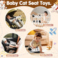 Tsyan Car Seat Toys For Babies 0-6 Months,Hanging Rattle Toys For Crib Mobile, Baby Spiral Hanging Stroller Black And White High