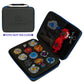 MONGPIENS Soft Carrying Case for Battling Tops - Waterproof Storage Organizer, Medium, Black