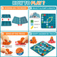 Kids Toys Stem Board Games - Large Size Logical Road Builder Educational Brain Teasers Puzzles Toys, Preschool Learning Montessori Big Board Maze Birthday Gifts Kids Boys Girls Age 4-8 Year Old