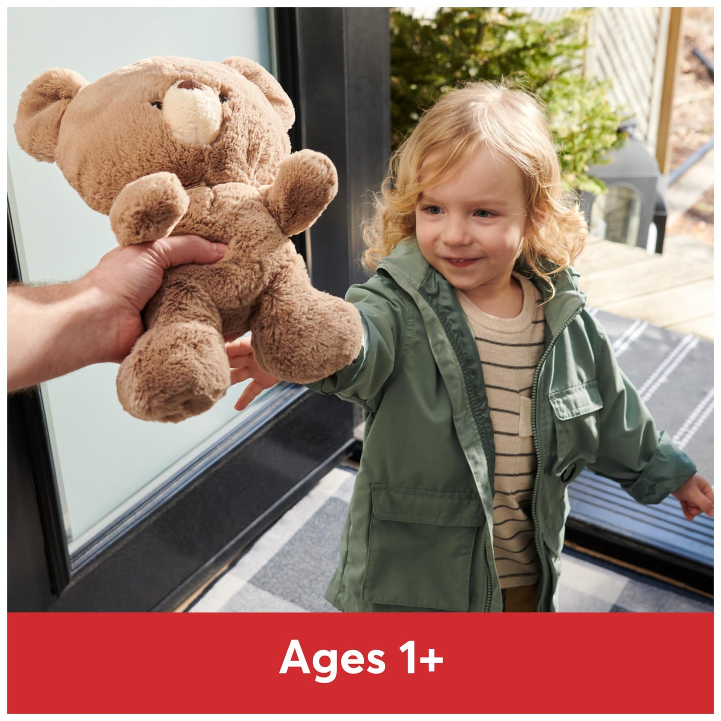 GUND Kai Teddy Bear - Premium Plush Toy, 12" Light Brown Stuffed Animal for Ages 1 & Up, Model 6055966