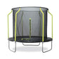 Plum 8 Feet Spring Safe Trampoline With Safety Net For Kids And Adults
